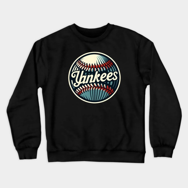 yankees Crewneck Sweatshirt by Rizstor
